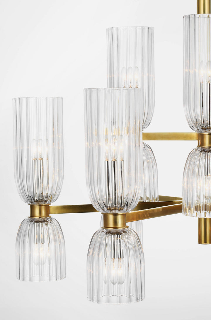 Asalea Medium Two-Tier Takkrona detaljbild