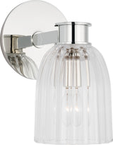 Asalea Single Vägglampa Polished Nickel