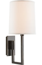 Aspect Library Vägglampa Bronze