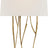 Gilded Iron with Linen Shade