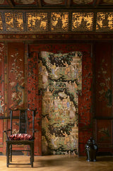 Au Palais Grand room setting — Pierre Frey wallpaper