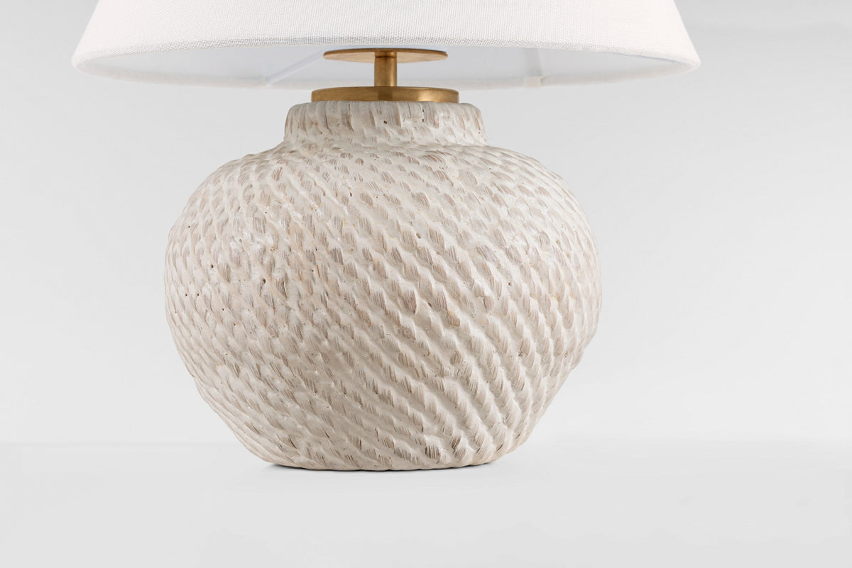 Avedon 12" Cordless Bordslampa — Marie Flanigan for Visual Comfort & Co. detaljbild