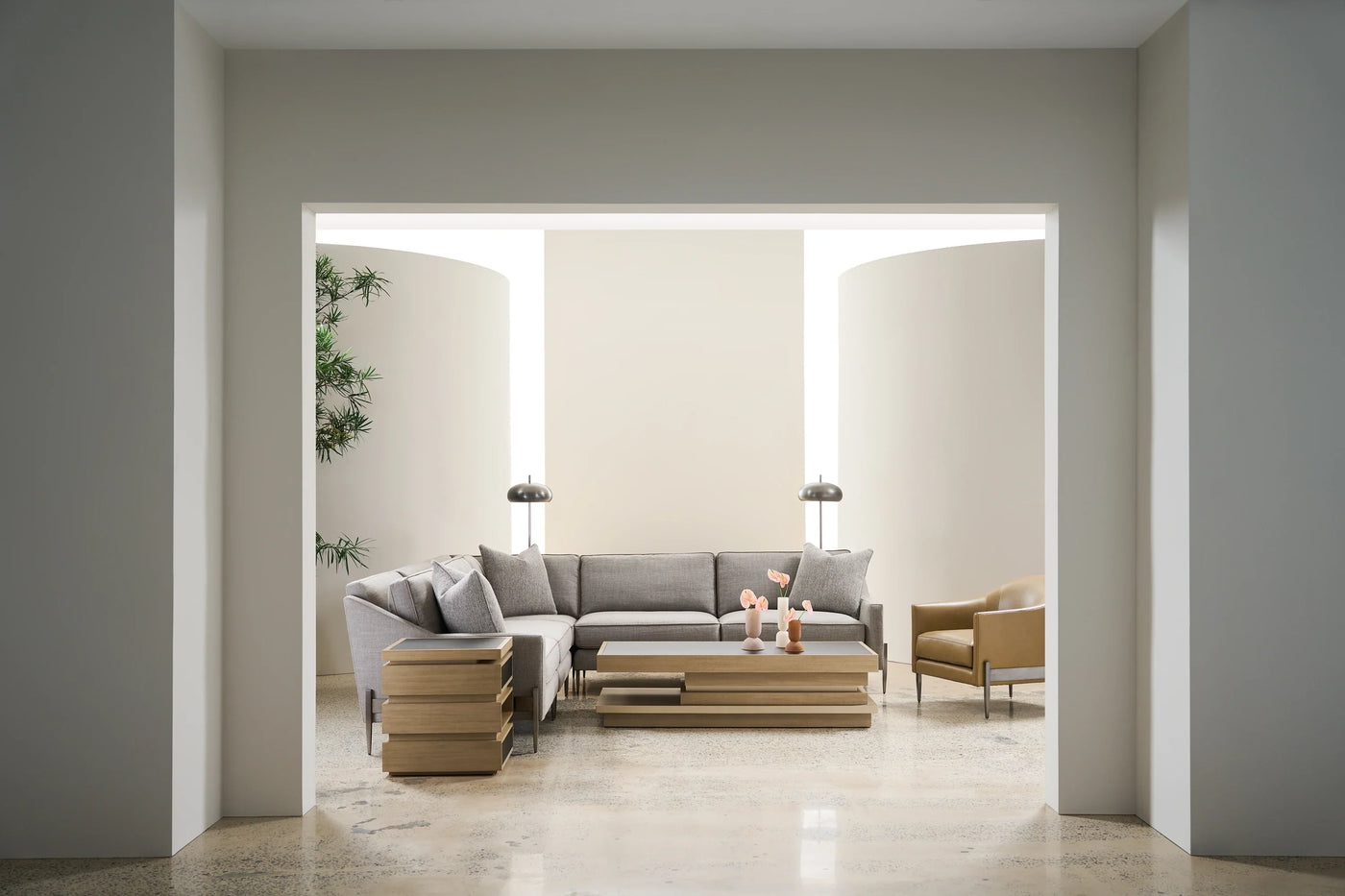 La Moda End Table Petite - Caracole