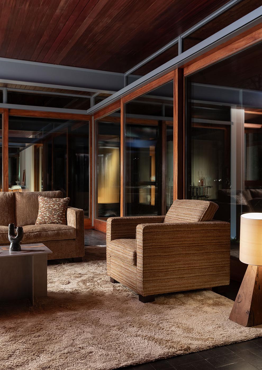 Bakara room setting — Pierre Frey fabric