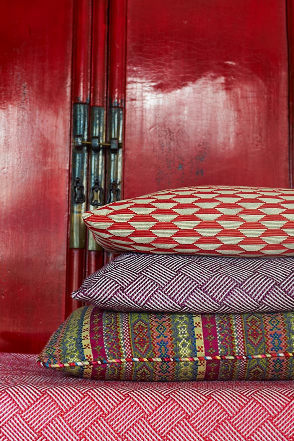 Bakou room setting — Pierre Frey fabric