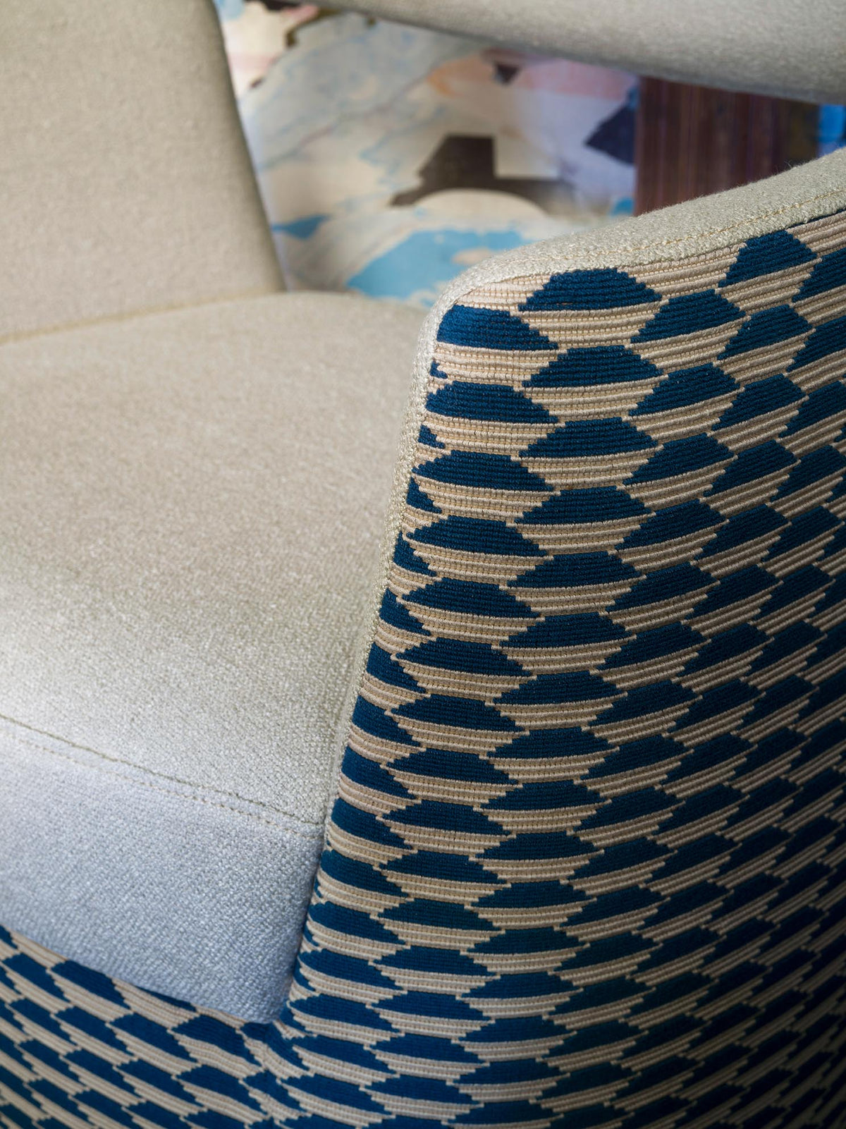 Bakou room setting — Pierre Frey fabric