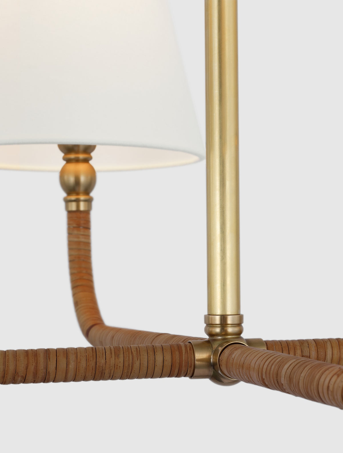 Basden Medium Single Tier Takkrona — Chapman & Myers for Visual Comfort & Co. detaljbild