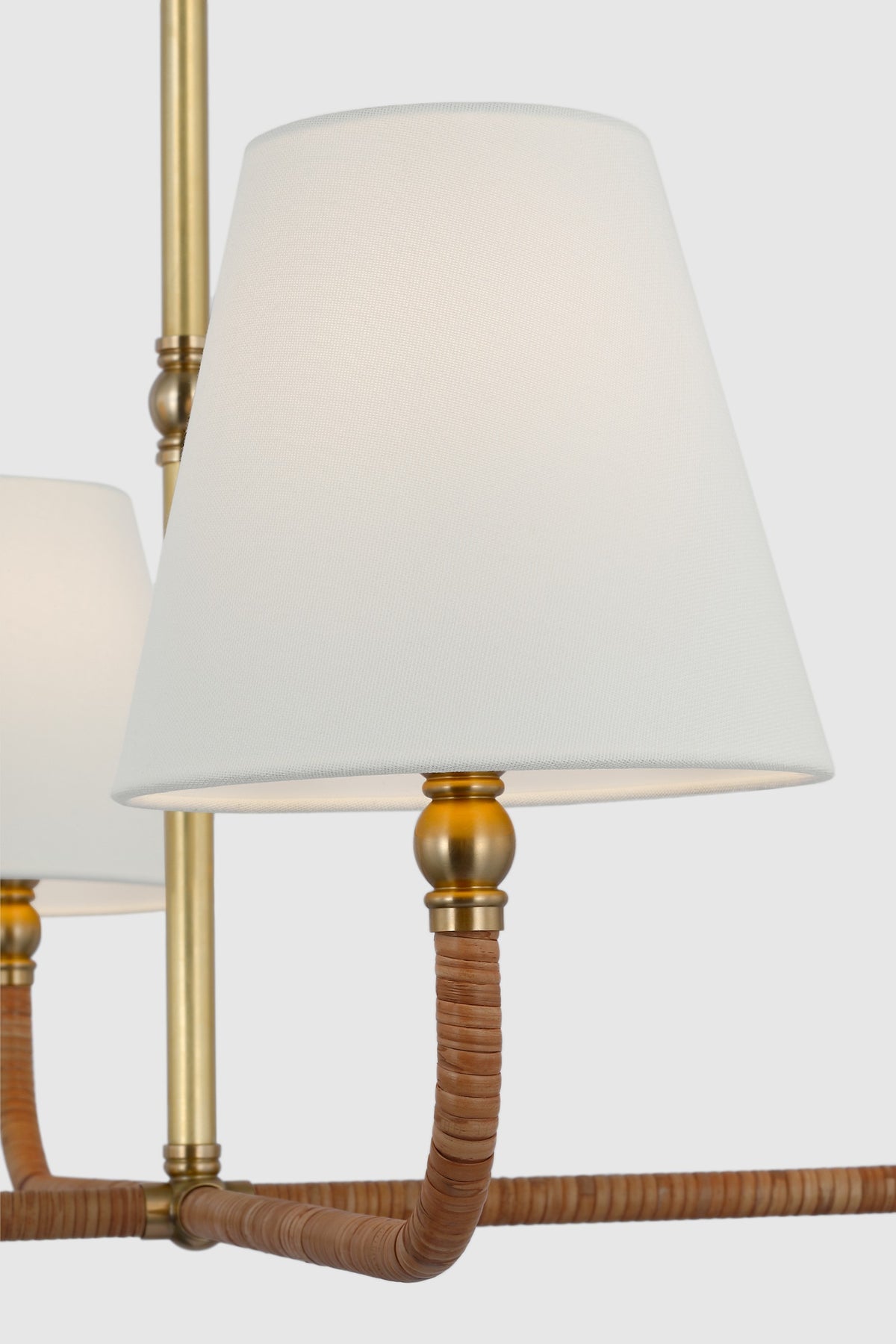 Basden Medium Single Tier Takkrona — Chapman & Myers for Visual Comfort & Co. detaljbild