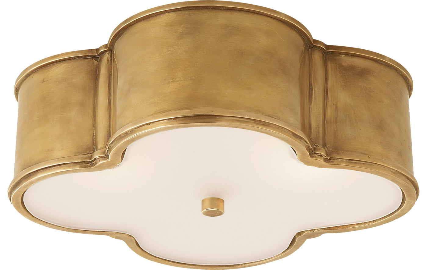 Basil 17" Plafond Natural Brass