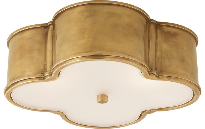 Basil 17" Plafond Natural Brass