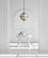 Bayridge Large Pendant — Chapman & Myers for Visual Comfort & Co. room setting