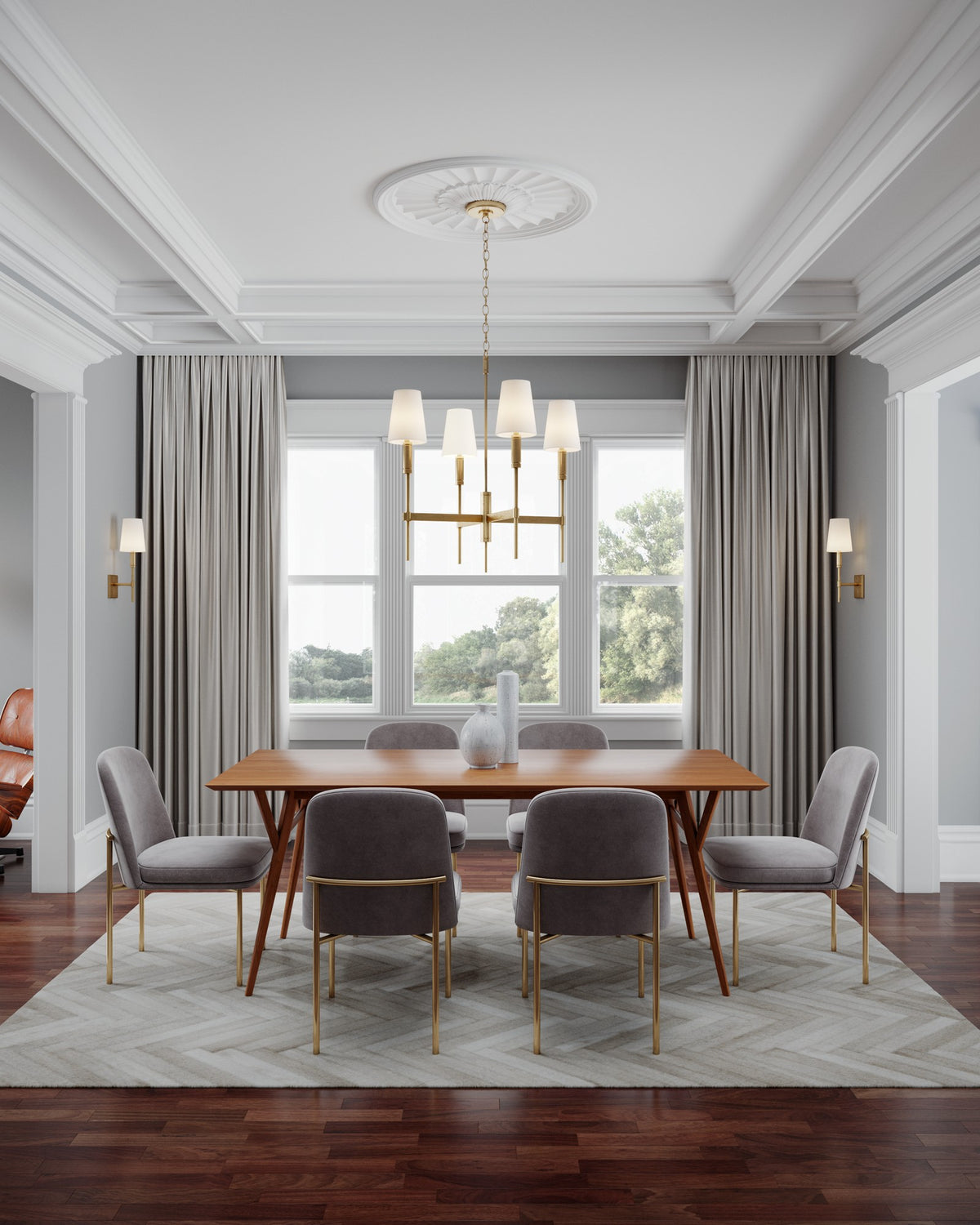 Beckham Classic Wall Light — Thomas O'Brien for Visual Comfort & Co. room setting