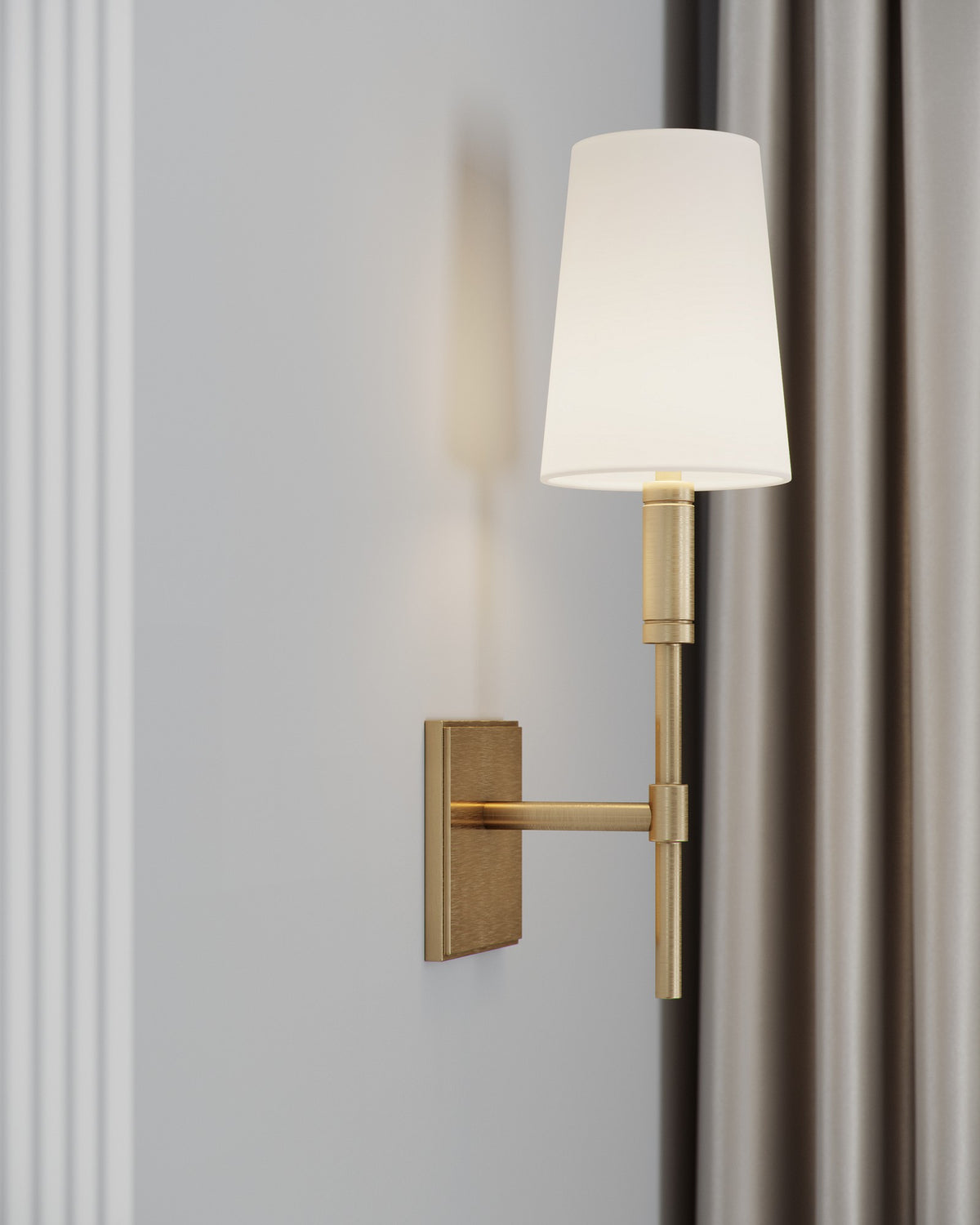 Beckham Classic Wall Light — Thomas O'Brien for Visual Comfort & Co. room setting
