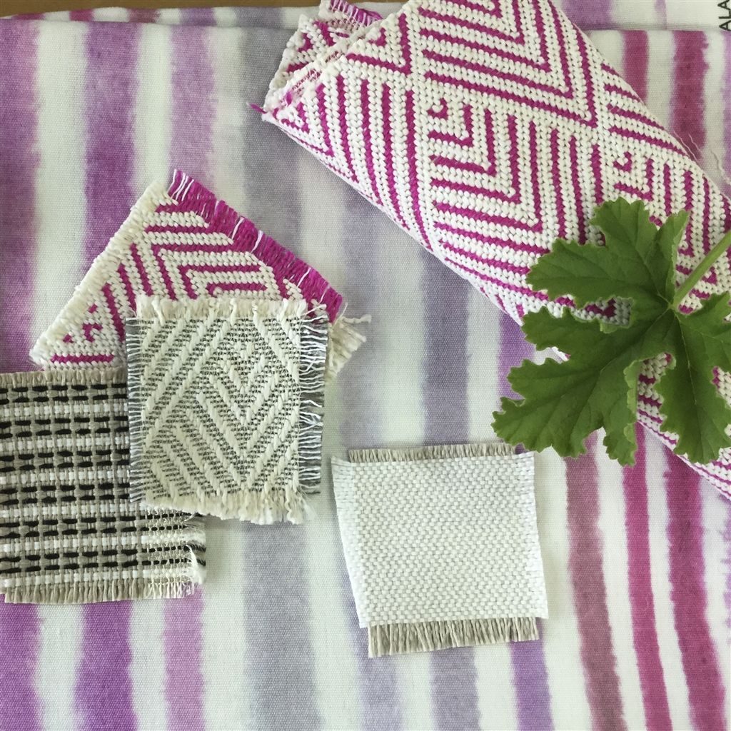 Bedugal Outdoor Tyg — Designers Guild i miljö