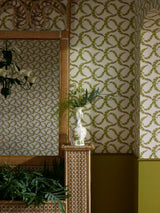 Belle de Provence room setting — Pierre Frey wallpaper