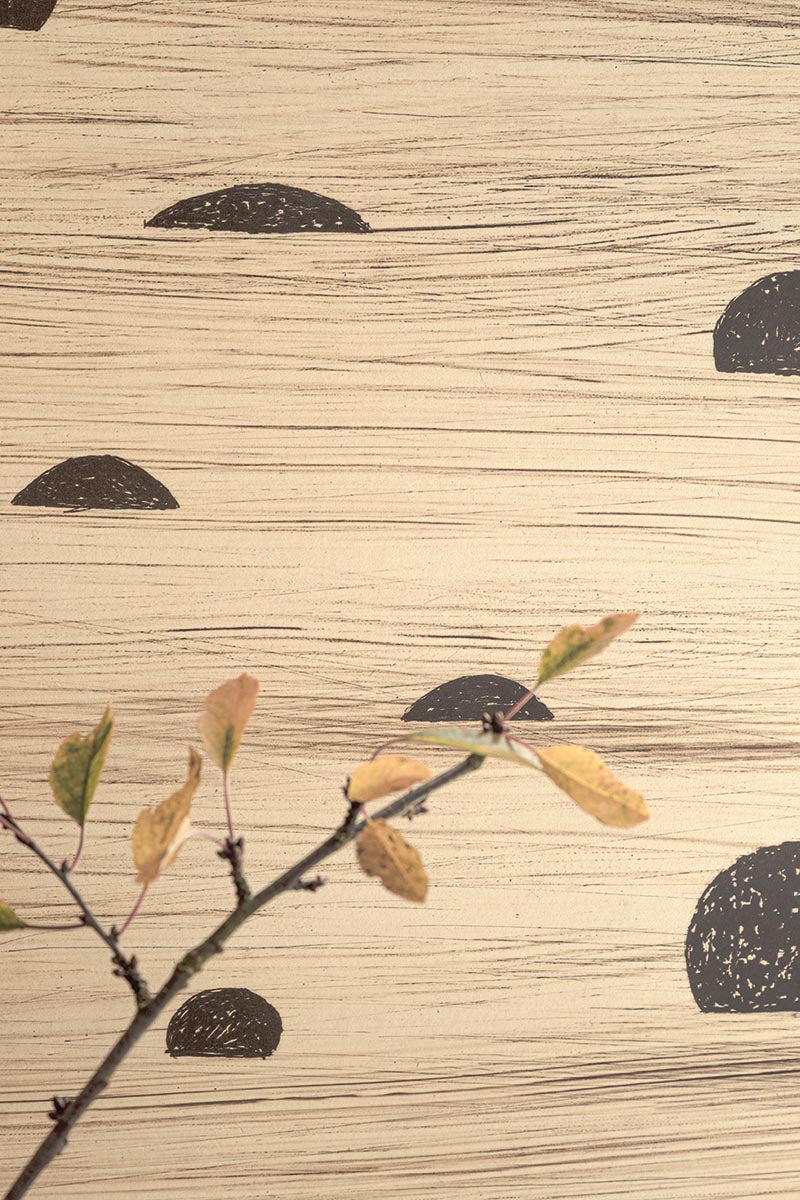 Belle Lune room setting — Pierre Frey wallpaper