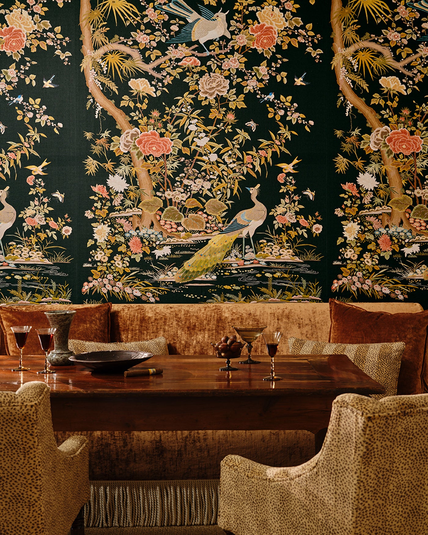 Belmont — Colefax & Fowler tapet, miljöbild