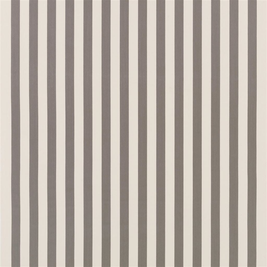 Berkeley Stripe Charcoal — Designers Guild tapet