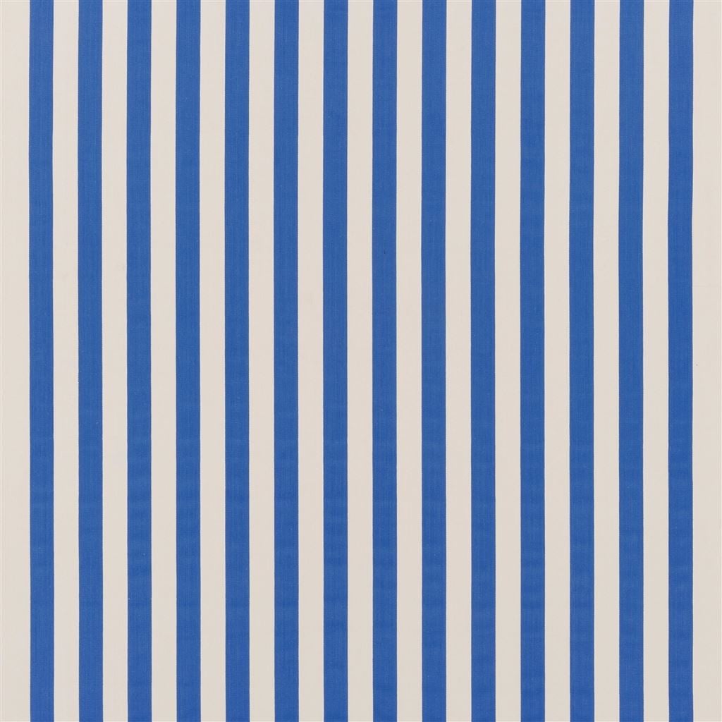 Berkeley Stripe Cobalt — Designers Guild tapet