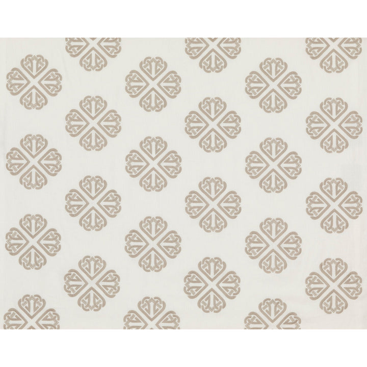Kersloe Tygprov - Ivory/Stone