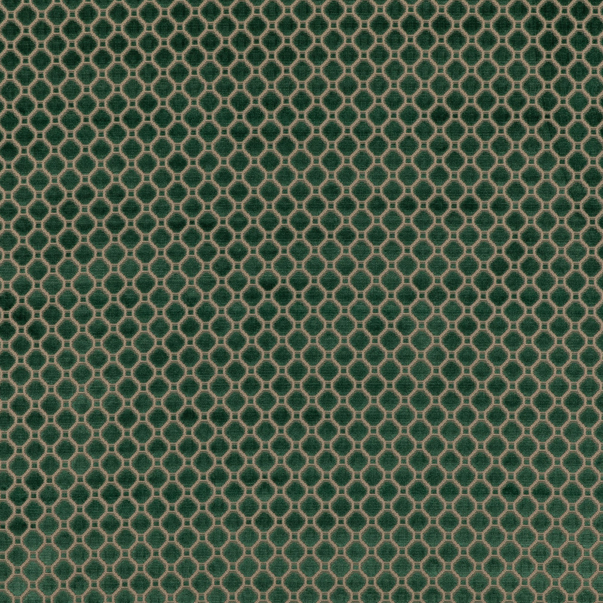 Indus Velvet Tyg Emerald — G P & J Baker