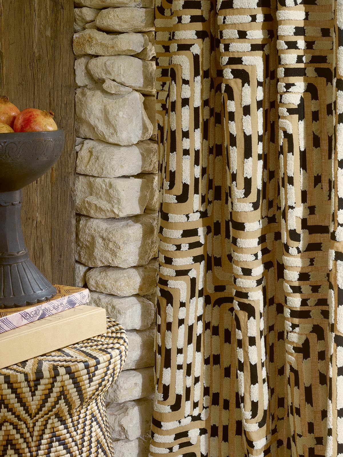 Bhema room setting — Pierre Frey fabric