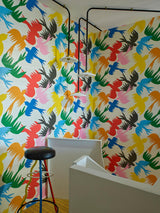 Birds Traffic sfeerbeeld — Pierre Frey behang