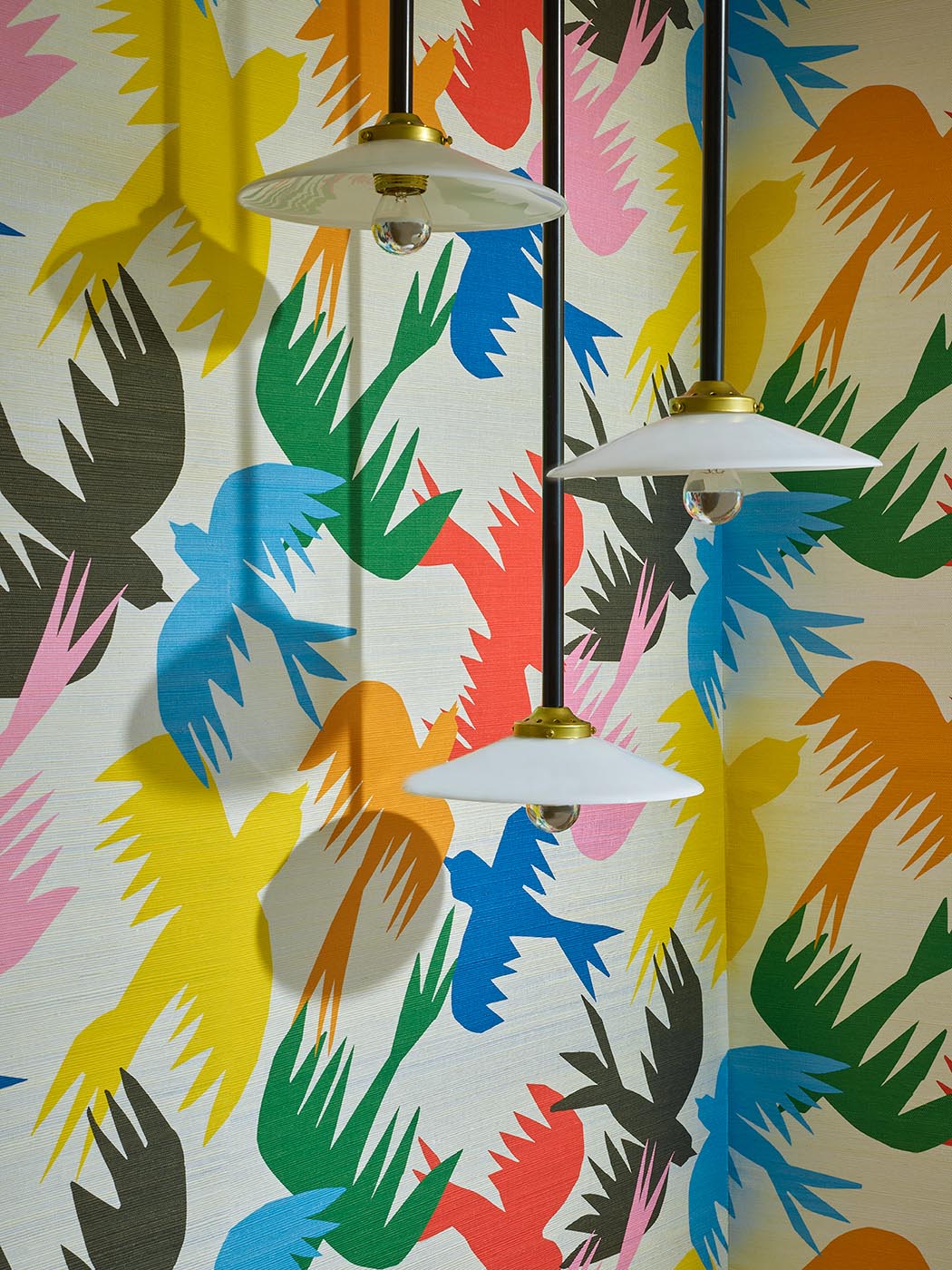 Birds Traffic sfeerbeeld — Pierre Frey behang