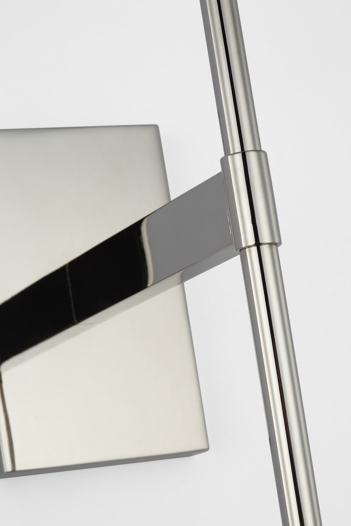 Blaze 14" Vägglampa — Waterford for Visual Comfort & Co. — Polished Nickel with Clear Crystal detaljbild