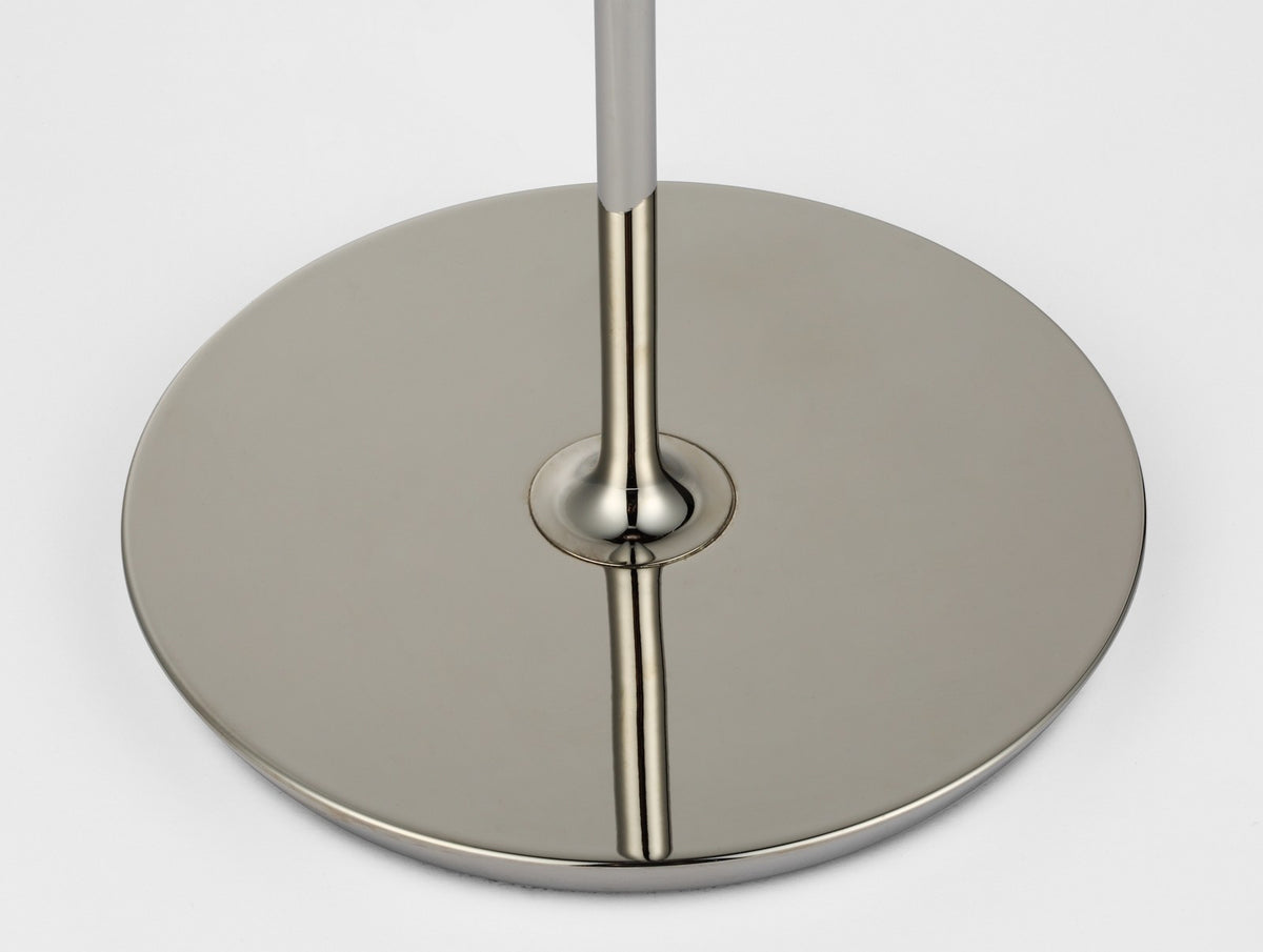 Blaze 55" Golvlampa — Waterford for Visual Comfort & Co. — Polished Nickel with Clear Crystal detaljbild