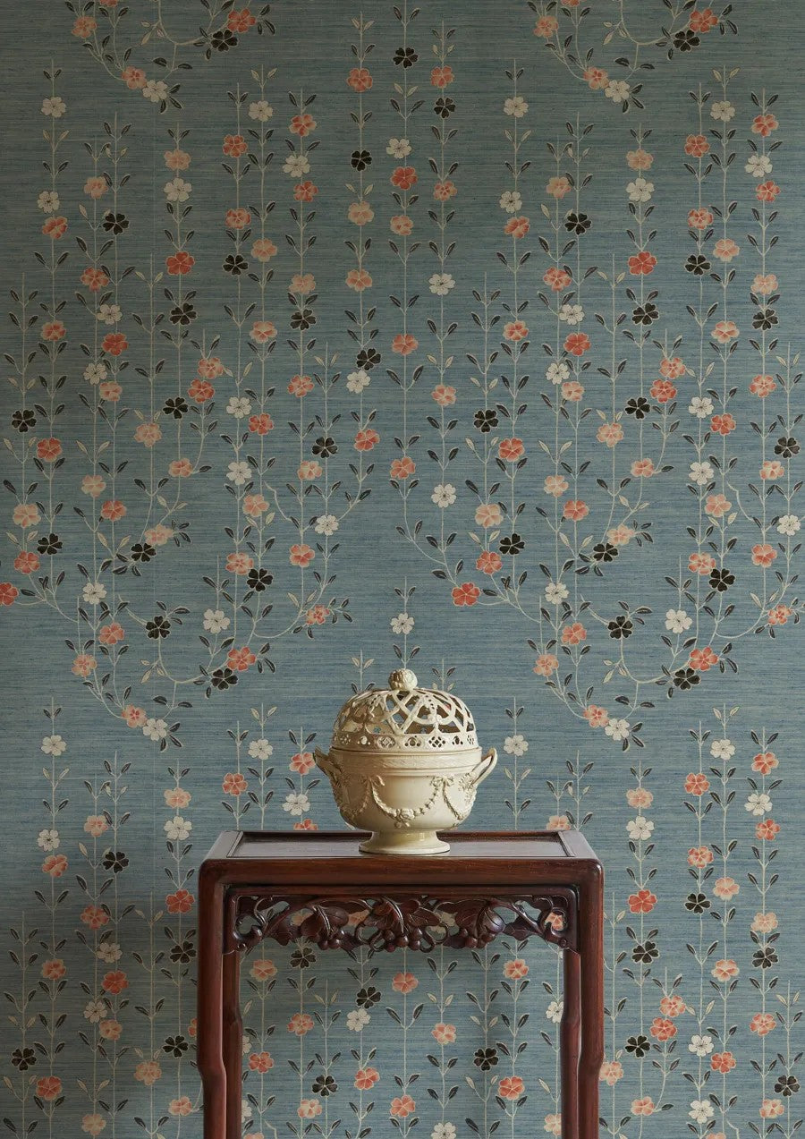 Blossom Coral Sea — Lewis & Wood tapet