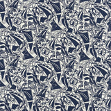 Boatyard Blue — Ralph Lauren Home tyg