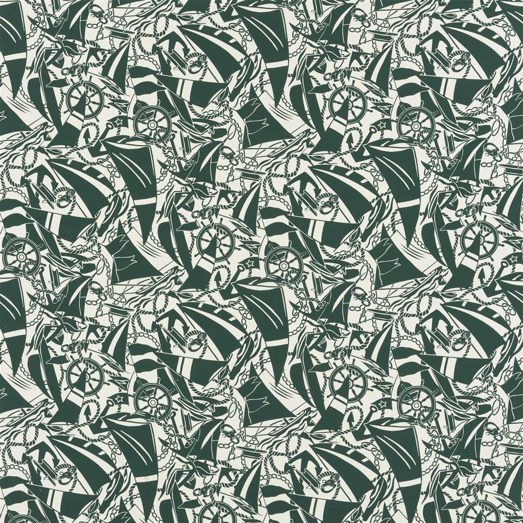 Boatyard Green — Ralph Lauren Home tyg