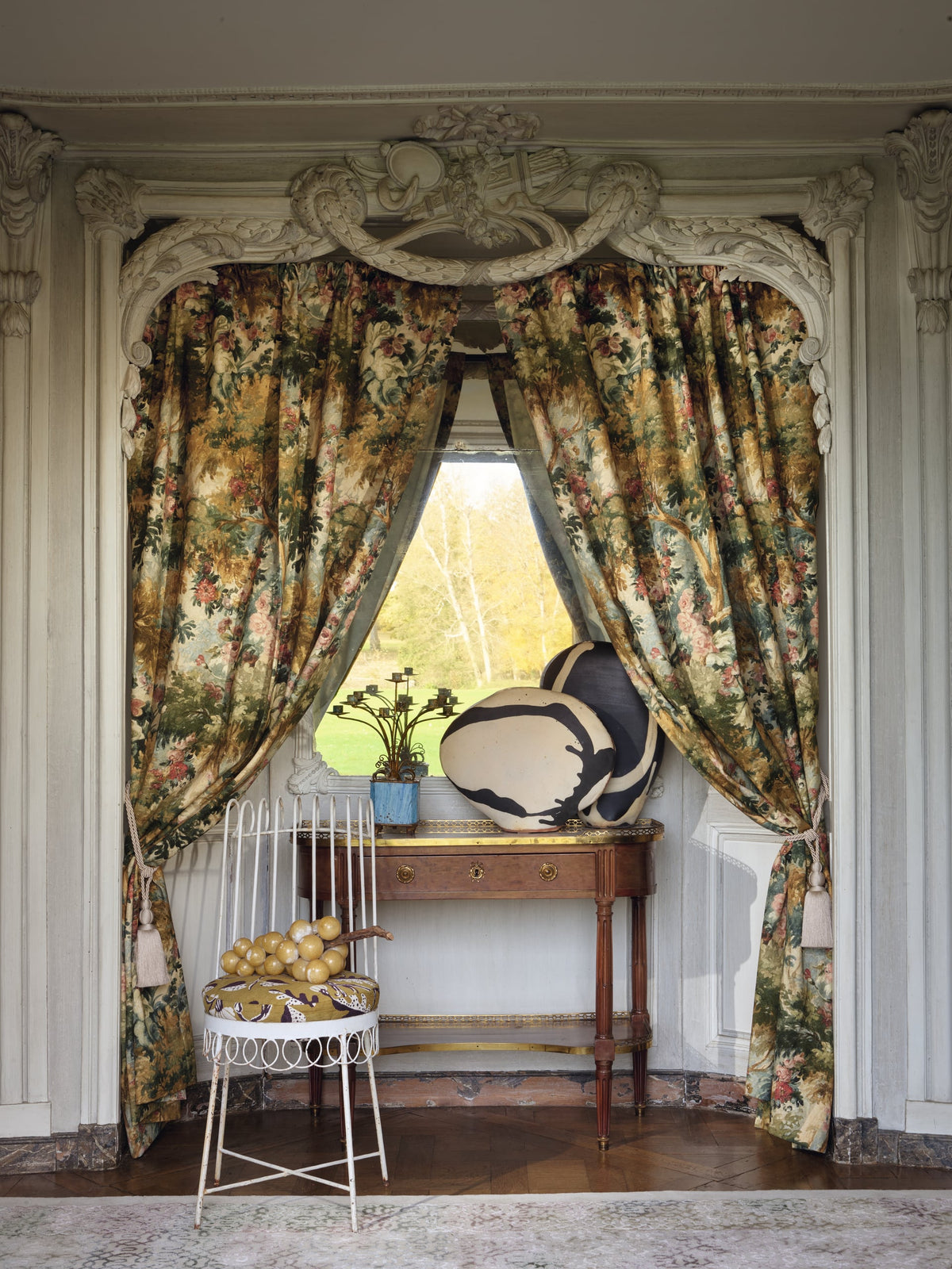 Bois Dormant room setting — Pierre Frey fabric