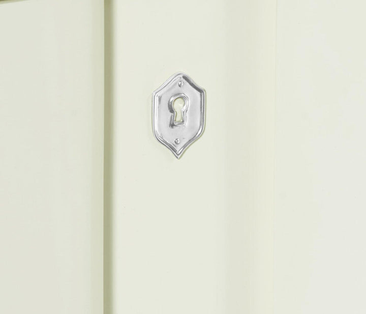 Chest of Drawers Bowfront in Ivory