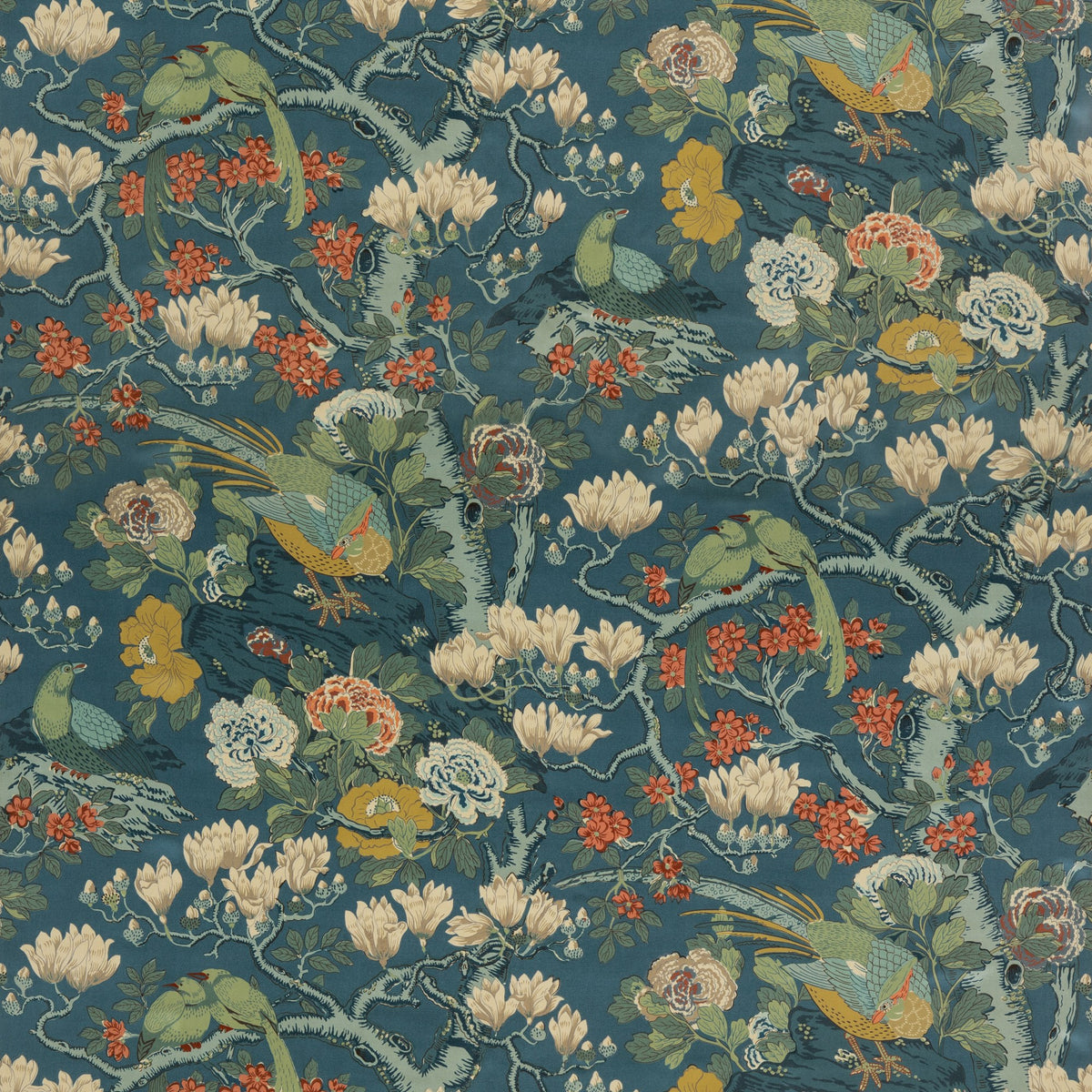 Rockbird Velvet Tyg Teal — G P & J Baker