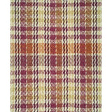 Kingston Plaid M Tyg Madder/Terra Cotta/ Maize — Brunschwig & Fils tyg