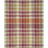 Kingston Plaid M Tyg — Brunschwig & Fils Madder/Terra Cotta/ Maize