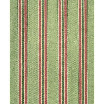 Tavistock Stripe Tyg Jade/Berry — Brunschwig & Fils tyg