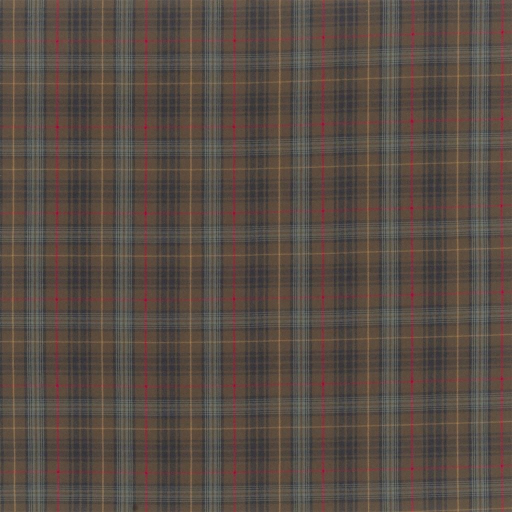 Breacon Plaid Dark Olive — Ralph Lauren Home tyg