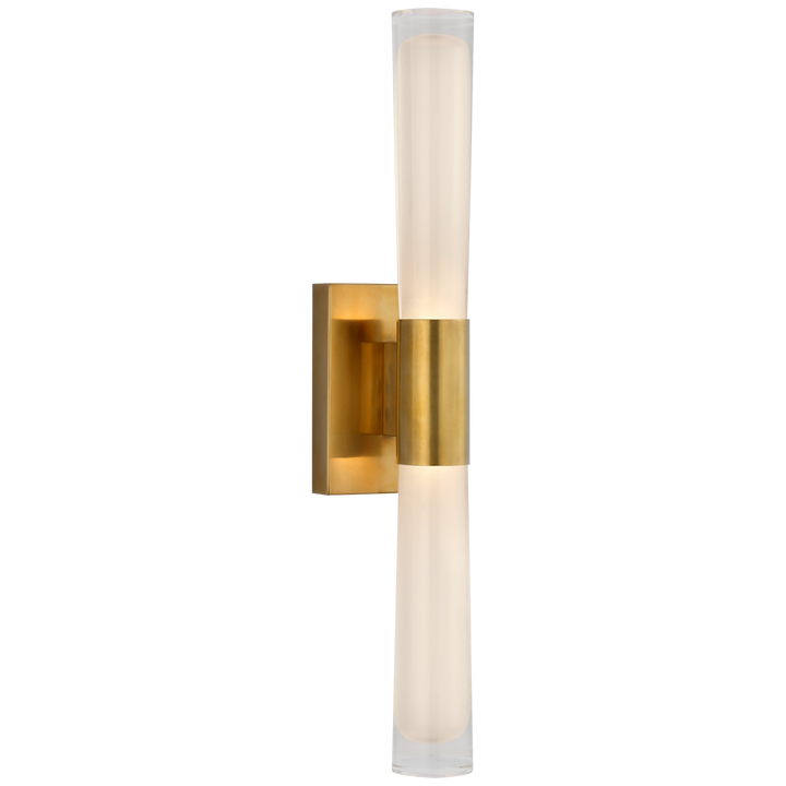Brenta Single Vägglampa Antique-Burnished Brass