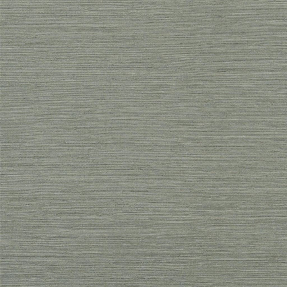 Brera Grasscloth Charcoal — Designers Guild tapet