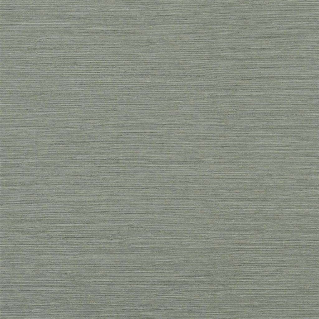 Brera Grasscloth Charcoal — Designers Guild tapet