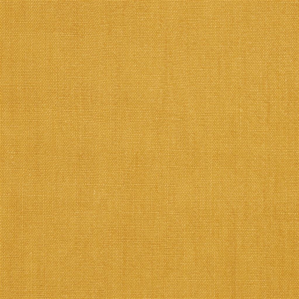 Brera Lino Burnt Ochre — Designers Guild tyg