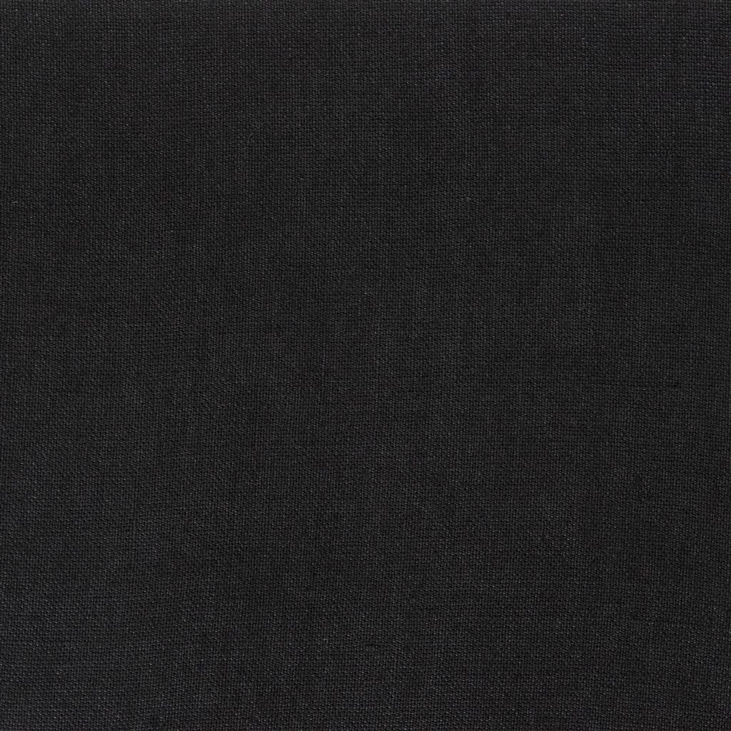 Brera Lino Noir — Designers Guild tyg
