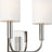 Polished Nickel with Linen Shades