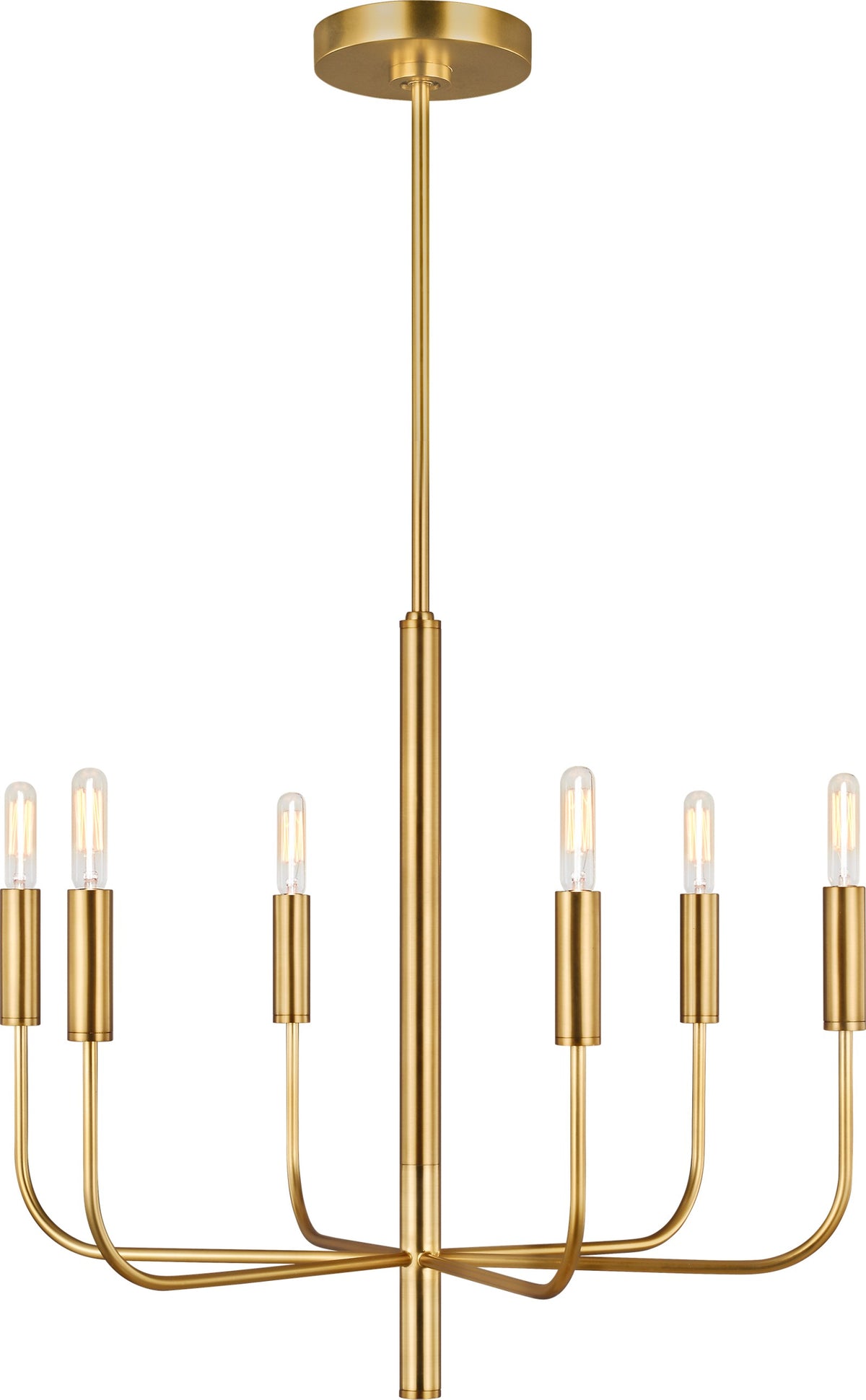 Brianna Small Takkrona — Ellen DeGeneres for Visual Comfort & Co. — Burnished Brass with No Option