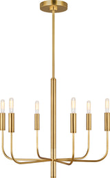 Brianna Small Takkrona — Ellen DeGeneres for Visual Comfort & Co. — Burnished Brass with No Option