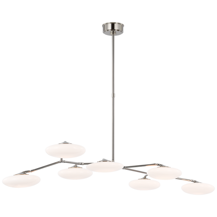 Brindille XL Articulating Linear Taklampa Polished Nickel