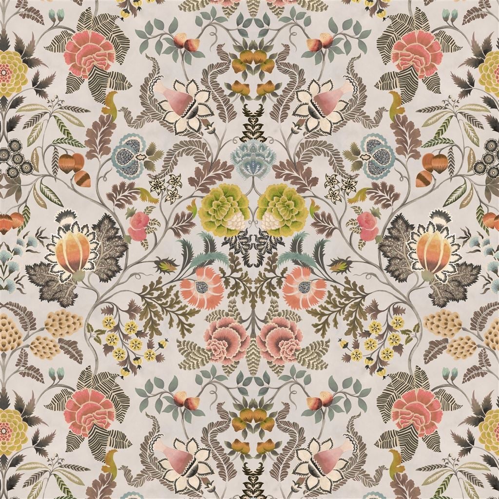 Brocart Decoratif Sepia — Designers Guild tapet